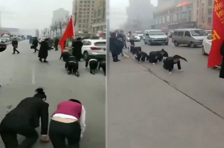 Chinese company's brutal punishment for workers
