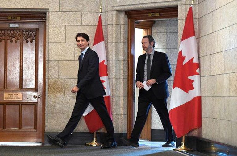Trudeau's top aide Gerald Butts resigns