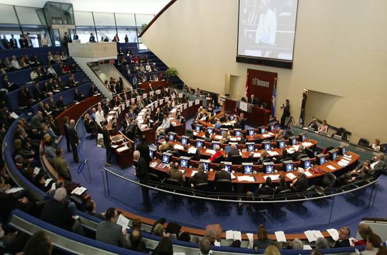 Toronto city council budget