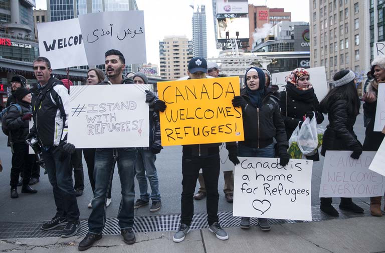 Canada leads in refugee resettlement