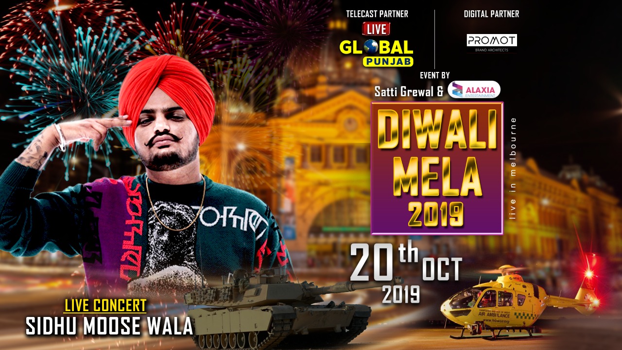 Diwali Mela Live 2019 Concert Sidhu Moosewala