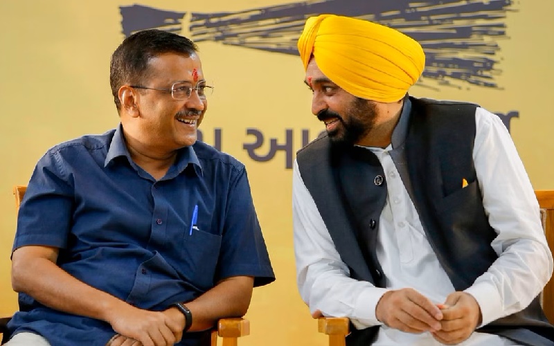 bhagwant Mann Kejriwal